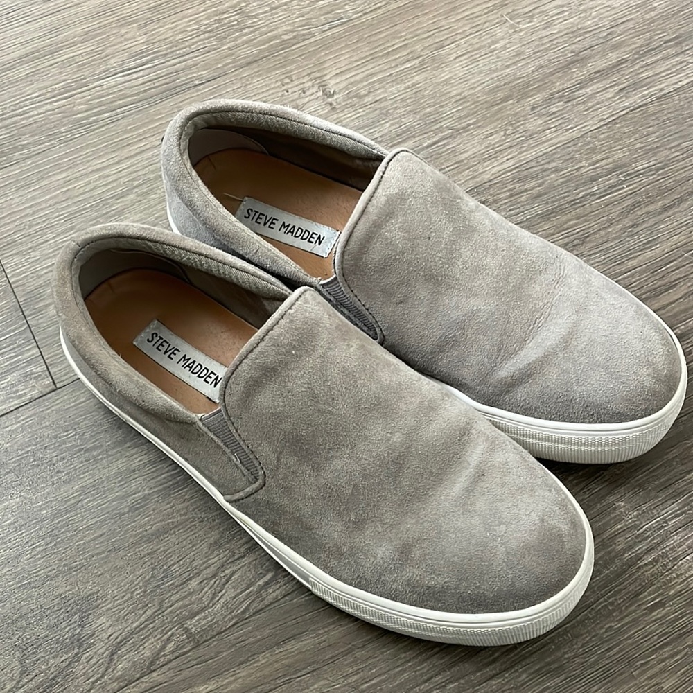 Steve Madden Platform Slip on Sneakers!